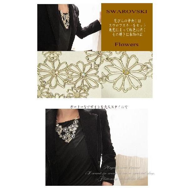 Flowerフラワーネックレス マットゴールド |  | 02