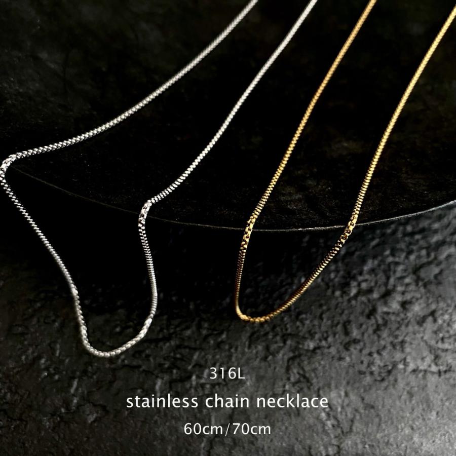 316L ステンレス チェーン ロング ネックレス シルバー ゴールド サージカル sus  高級 トレンド 付け替え コインネックレス 用 ロングチェーン 太め 細め | 