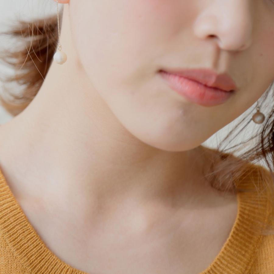 コットンパール アメリカンピアス / イヤリング  着けてる事を忘れてしまう軽やかさ ニッケルフリー ピアス |  | 11