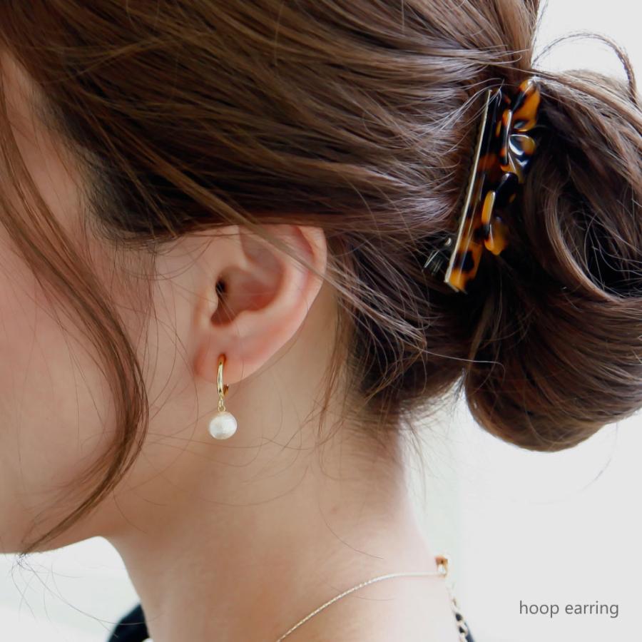 小さめCuteなコットンパール ピアス / イヤリング　Aile d'ange〜エルダンジュ〜 日本製 SUS316L 12カラー |  | 03