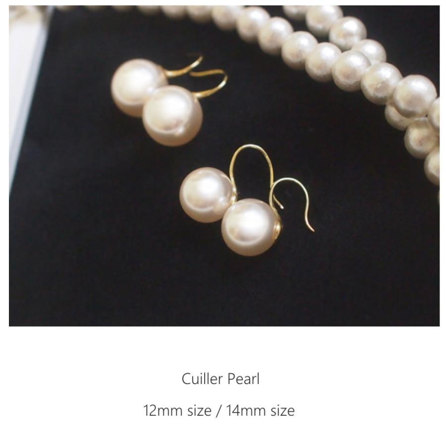 Cuiller キュイエールパールピアス / イヤリング《12ミリ/14ミリ》 毎日つけたくなるシンプル美 |  | 01
