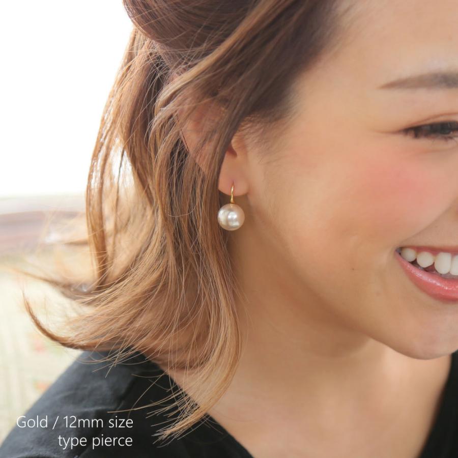Cuiller キュイエールパールピアス / イヤリング《12ミリ/14ミリ》 毎日つけたくなるシンプル美 |  | 03