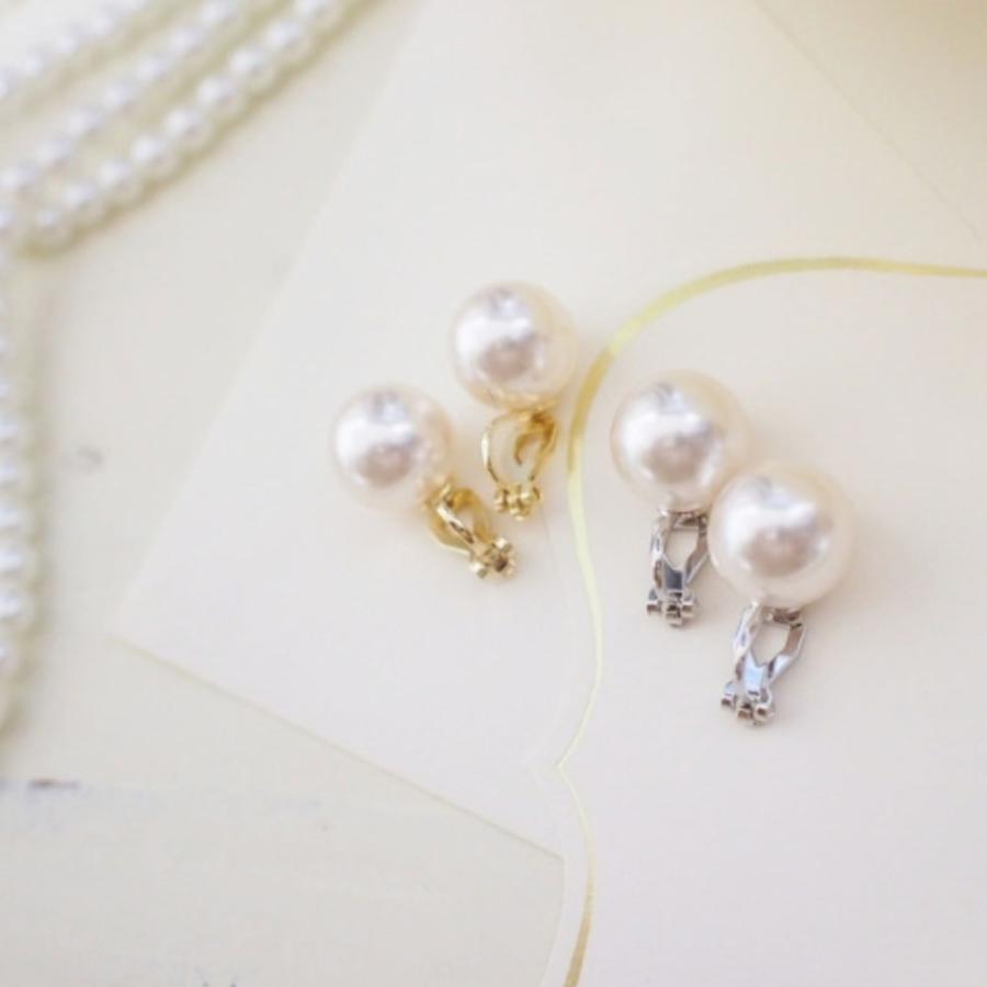Cuiller キュイエールパールピアス / イヤリング《12ミリ/14ミリ》 毎日つけたくなるシンプル美 |  | 09