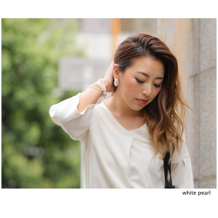 シャンデリアビジューピアス/イヤリング〜un lustre bijoux〜 左右対称タイプ 低アレルギー チタンポスト採用 |  | 07