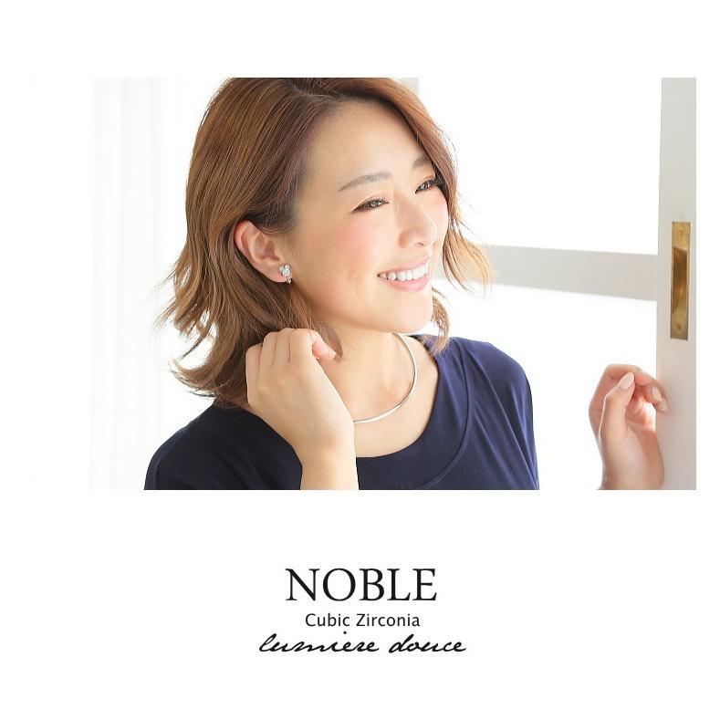 3粒ブリリアントカット ピアス イヤリング キュービックジルコニア チタンポスト |  | 02