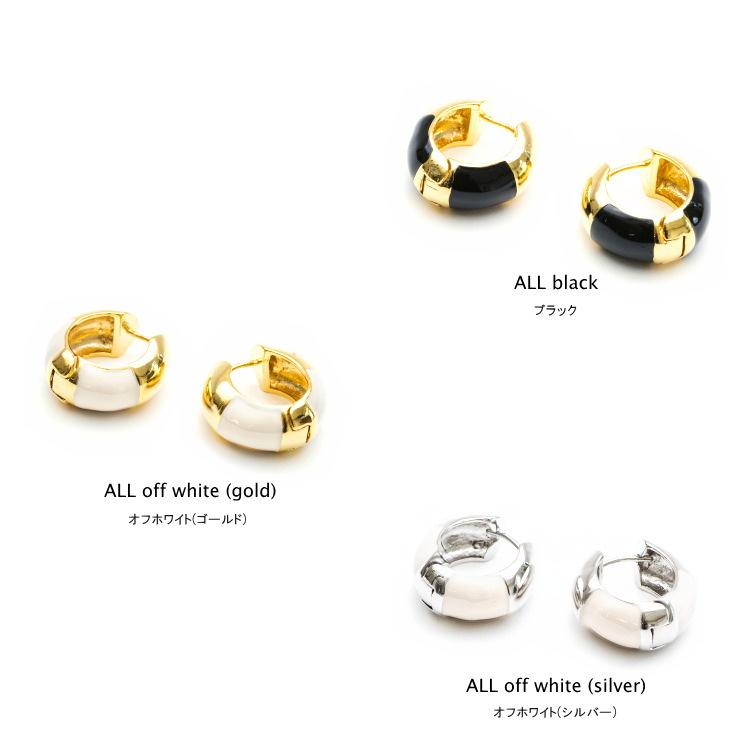 カラーリング エナメル ワイド メタルフープピアス |  | 06