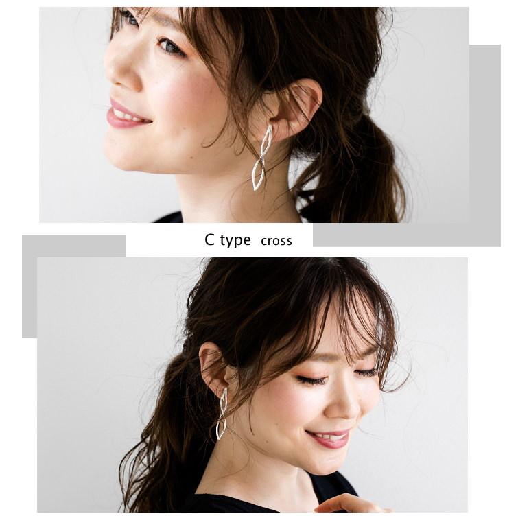 [3タイプ] アンティーク風 マットシルバーイヤリング　つや消し くすみ ヴィンテージ アンティーク |  | 11