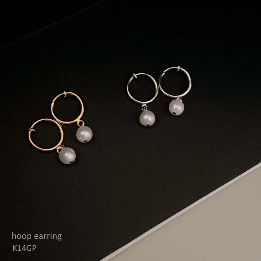 Ribes 6mmセミラウンド 淡水パール ピアス イヤリング |  | 11