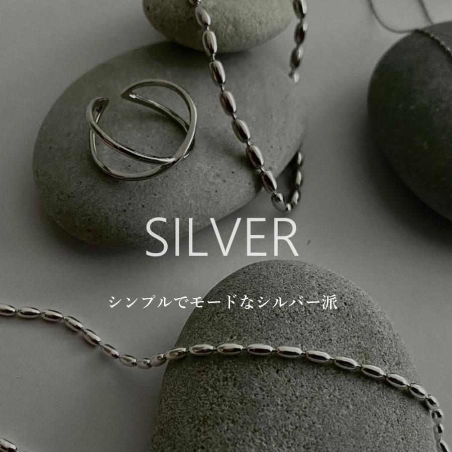 silver925 クロスリング シンプル モード フリーサイズ  12号 13号 14号 15号 16号 |  | 08