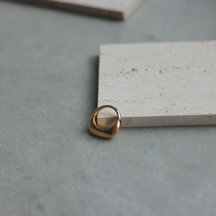 ステンレス ボリューム リング 指輪 304 シルバー ゴールド トレンド 流行 流行り SUS304 |  | 04