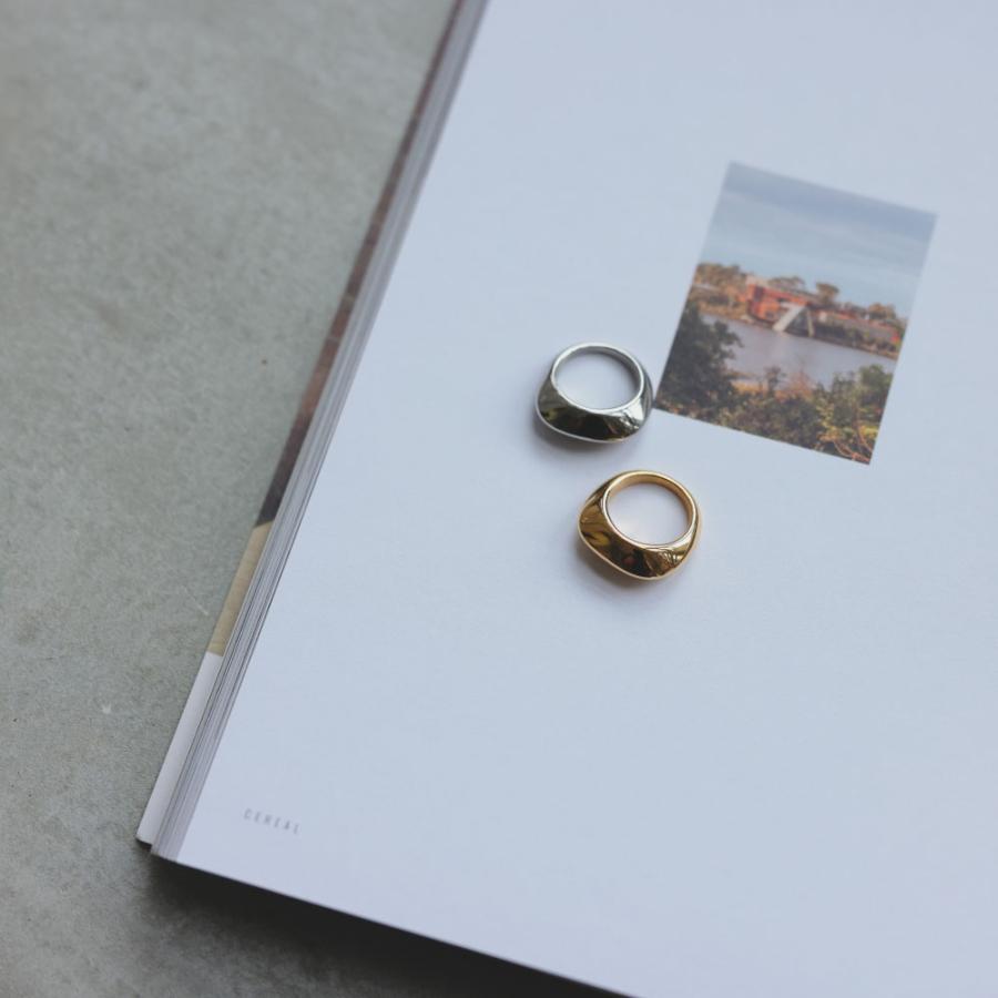 ステンレス ボリューム リング 指輪 304 シルバー ゴールド トレンド 流行 流行り SUS304 |  | 05
