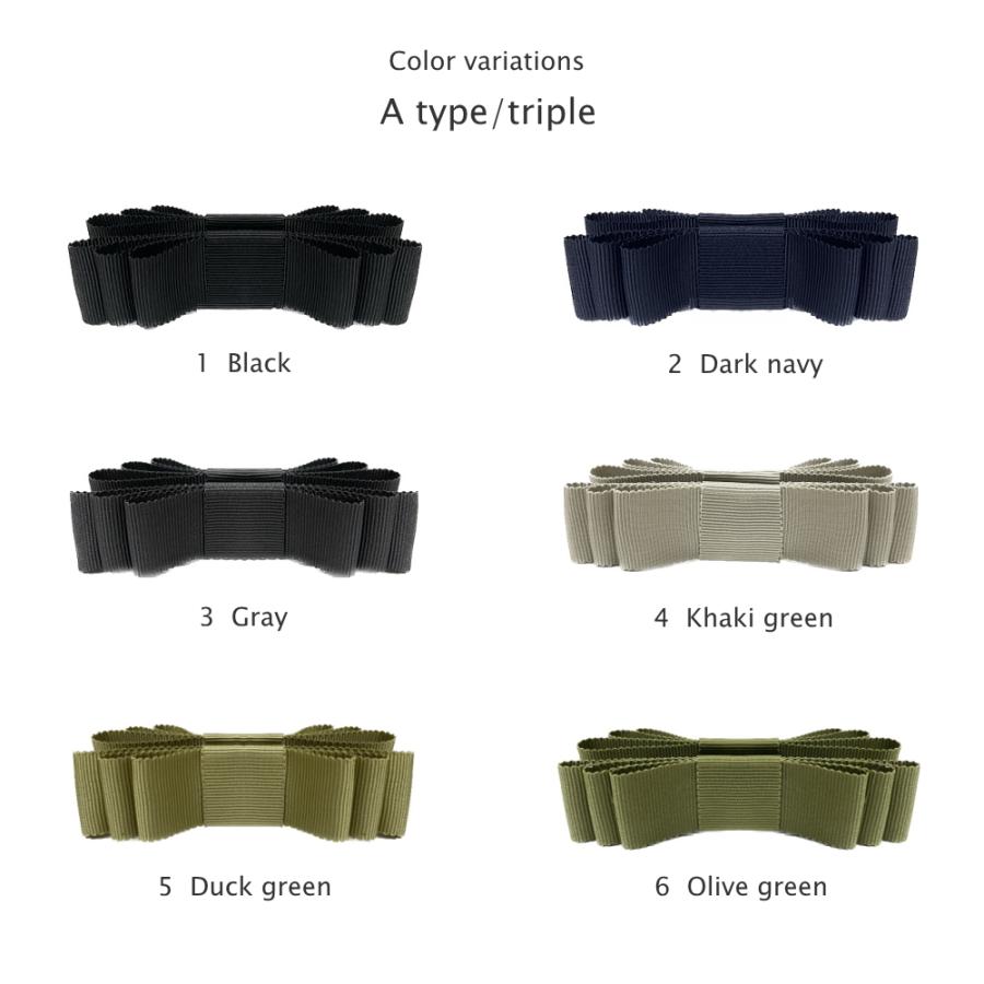 ボリュームリボン バナナクリップ オフィス カジュアル ヘアメイク ランキング ヘアアクセサリー トリプル 髪留め くすみ |  | 16