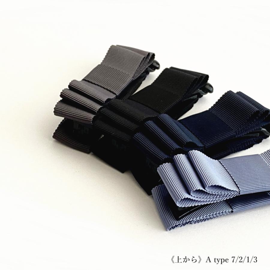 ボリュームリボン バナナクリップ オフィス カジュアル ヘアメイク ランキング ヘアアクセサリー トリプル 髪留め くすみ |  | 05