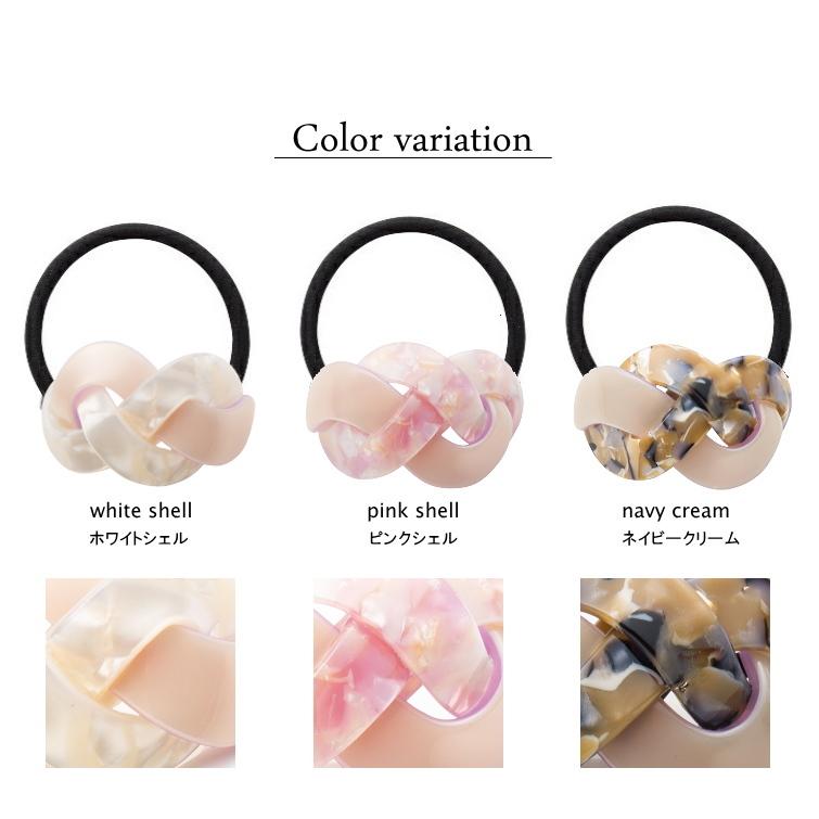 クロスヘアゴム ポニーフック アセテート素材 ヘアポニー ヘアカフ |  | 12