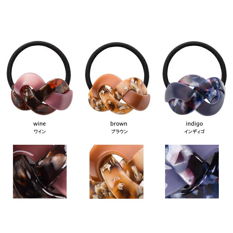 クロスヘアゴム ポニーフック アセテート素材 ヘアポニー ヘアカフ |  | 13