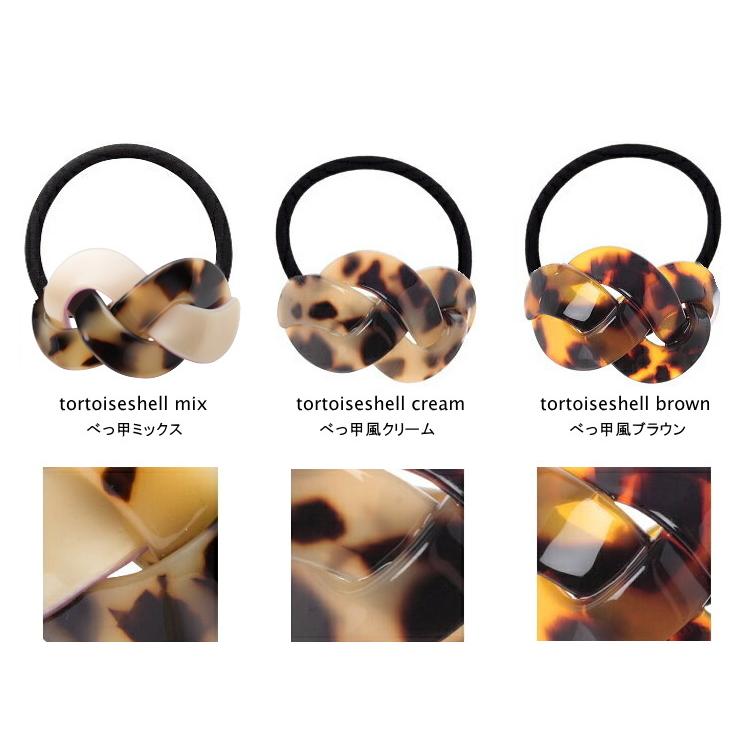 クロスヘアゴム ポニーフック アセテート素材 ヘアポニー ヘアカフ |  | 14