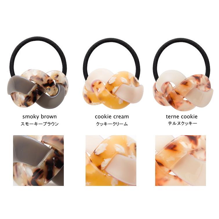 クロスヘアゴム ポニーフック アセテート素材 ヘアポニー ヘアカフ |  | 15