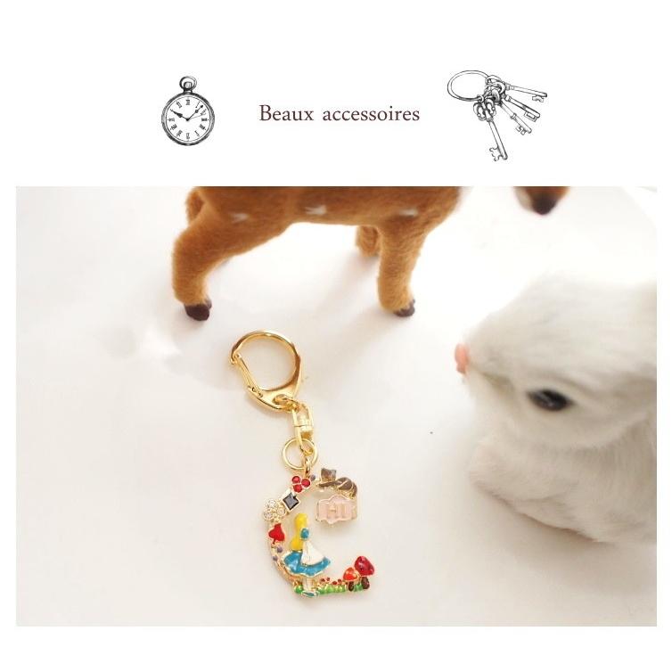 フェアリーテール イニシャルキーホルダー キーリング　12タイプ 可愛いプリンセスモチーフ |  | 05