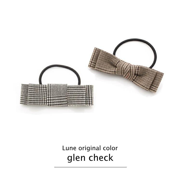 トリプル リボンヘアゴム ポニー グログラン ボリュームリボン |  | 02