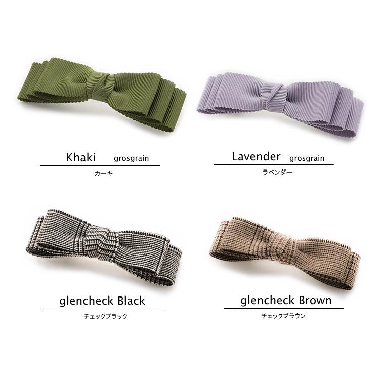 グログランリボン バレッタ ボリューム 三重 トリプル |  | 16