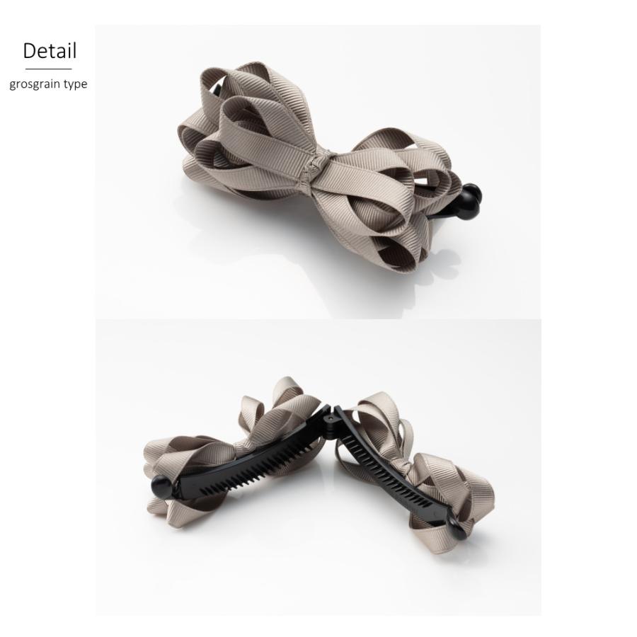 細みリボン バナナクリップ グログラン サテン リボン |  | 11