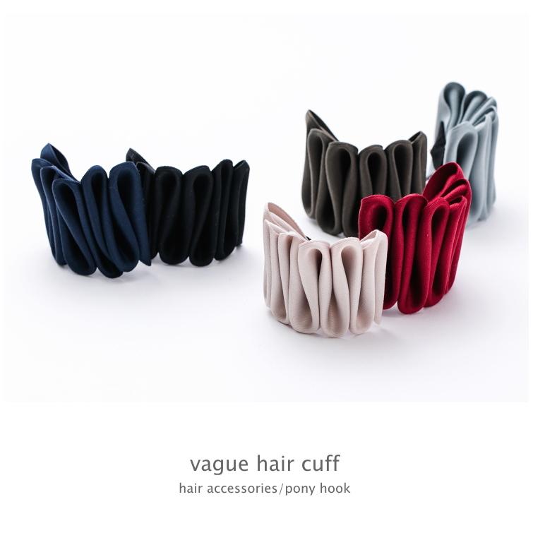 ウェーブ ポニーフック タッグギャザー ヘアカフ ヘアゴム付き |  | 01