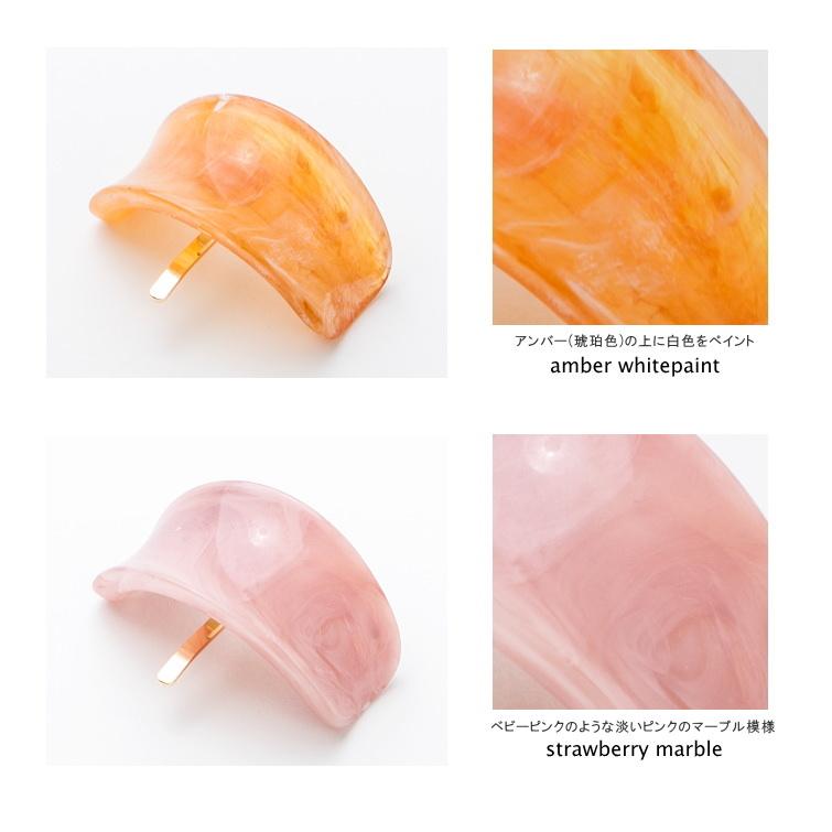 マットマーブル セミサークル ヘアカフ ポニーフック ヘアーカフ ヘアゴム付き |  | 08