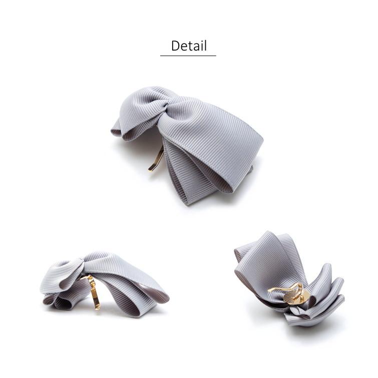 ひねり グログランリボン ポニーフック ヘアカフ ヘアーカフ |  | 03