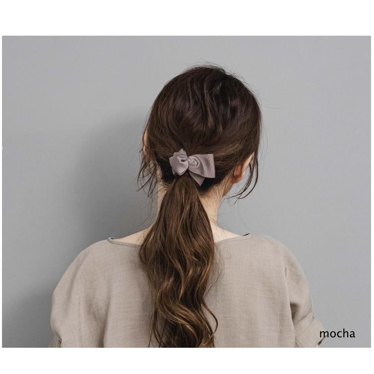 ひねり グログランリボン ポニーフック ヘアカフ ヘアーカフ |  | 04