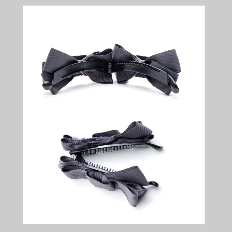 スラック グログランリボン バナナクリップ 3色 スライド ボリューム |  | 08