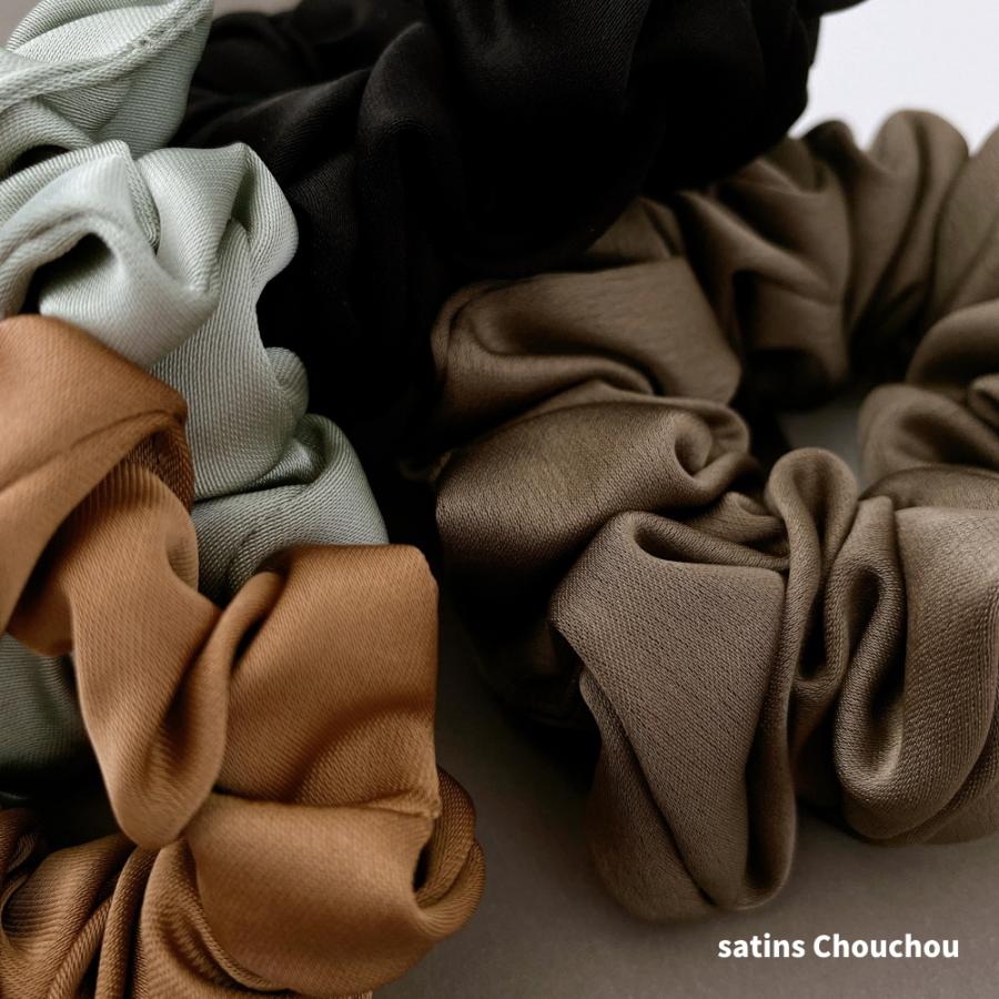 ヘアアクセサリー 福袋 シュシュ ヘアゴム 5点セット ハッピーバッグ 大きめ サテン ボリューム トレンド デイリー パール ヘアアクセ |  | 08