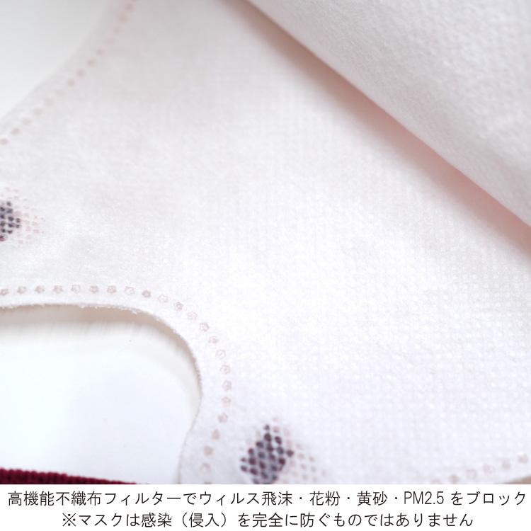 3D チュールレース マスク 7枚入り レース 柄 不織布 立体 おしゃれ  カラー MASCLUB マスクラブ キラキラ オーロラ |  | 27