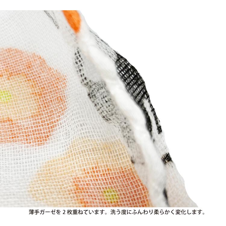 手ぬぐい ガーゼハンカチ 6枚セット ガーゼ ダブルガーゼ 2重ガーゼ プリント 柄 人気 コットン 赤ちゃん 個包装 |  | 10