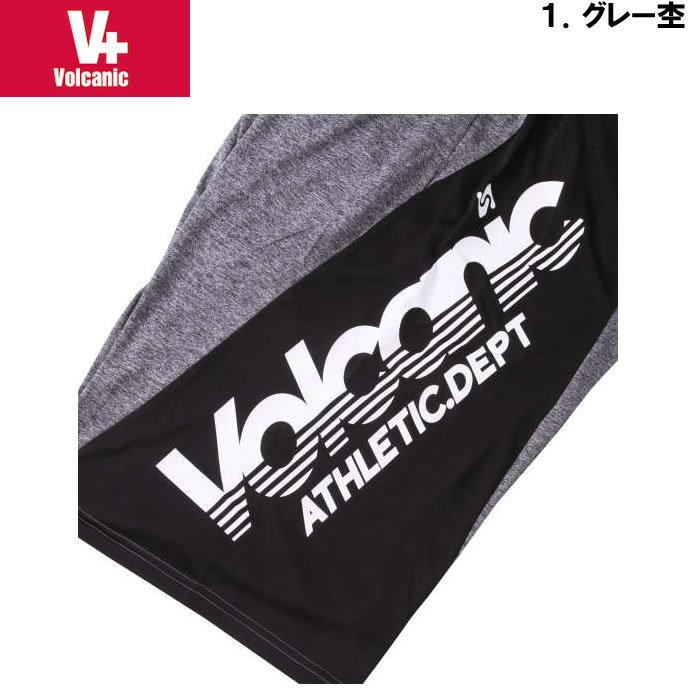 大きいサイズ メンズ VOLCANIC-カチオン天竺切替半袖Tシャツ+ハーフパンツ（メーカー取寄）ボルカニック 3L 4L 5L 6L　ヴォルケニック |  | 08