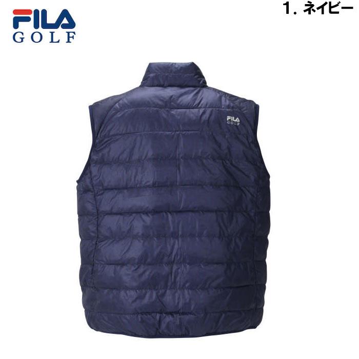新品未使用　フィラ 耐久はっ水 スペシャルダウンベスト　XL LL セール】【FILA GOLF】【撥水/保温/ウォッシャブル