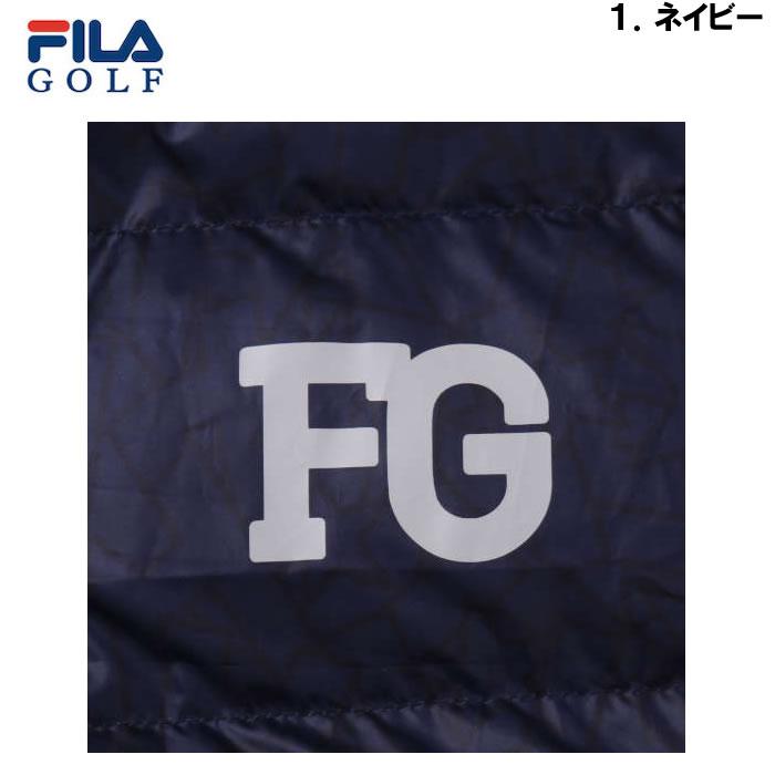 大きいサイズ キングサイズ ビッグサイズ メンズ FILA GOLF ライトダウンベスト（メーカー取寄）フィラゴルフ 3L 4L 5L 6L ゴルフウェア ゴルフ | FILA GOLF | 07