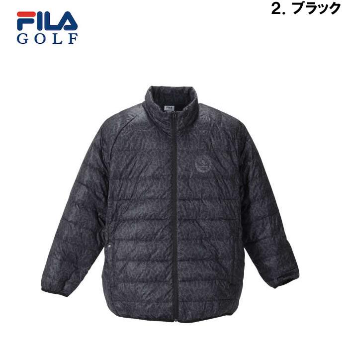 大きいサイズ キングサイズ ビッグサイズ メンズ FILA GOLF ライト ダウン ブルゾン（メーカー取寄）フィラゴルフ 3L 4L 5L 6L ゴルフウェア ゴルフ | FILA GOLF | 14