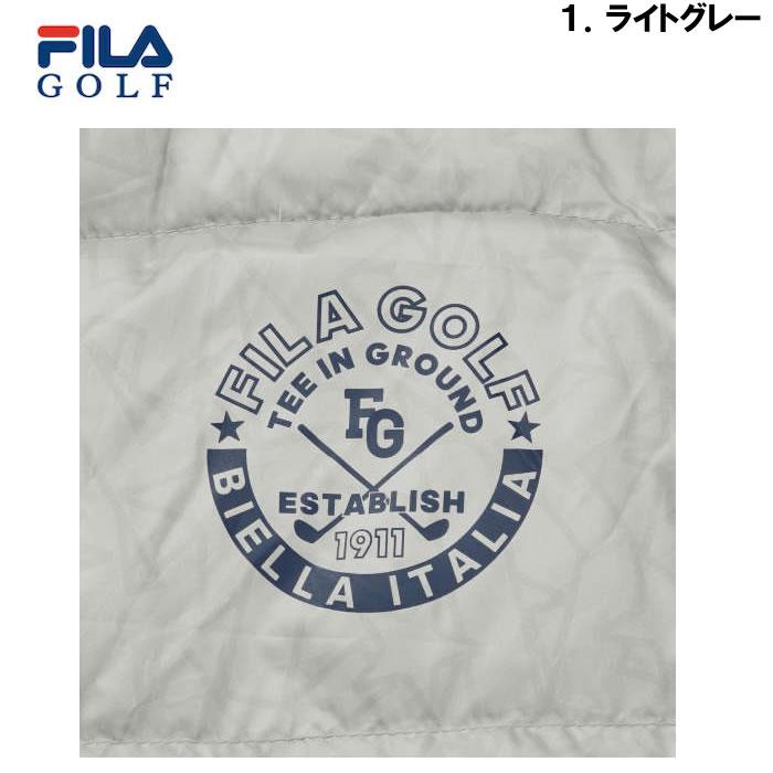 大きいサイズ キングサイズ ビッグサイズ メンズ FILA GOLF ライト ダウン ブルゾン（メーカー取寄）フィラゴルフ 3L 4L 5L 6L ゴルフウェア ゴルフ | FILA GOLF | 07
