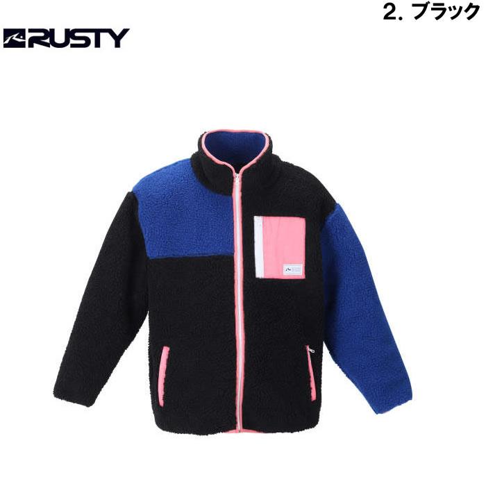大きいサイズ キングサイズ ビッグサイズ メンズ RUSTY シェルパ フリース トラック ジャケット（メーカー取寄）ラスティ 3L 4L 5L 6L 8L | RUSTY | 14