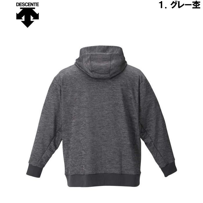 大きいサイズ キングサイズ ビッグサイズ メンズ DESCENTE ライトスムースフーデッド　ジャケット（取寄）デサント 3L 4L 5L 6L パーカー | DESCENTE | 06