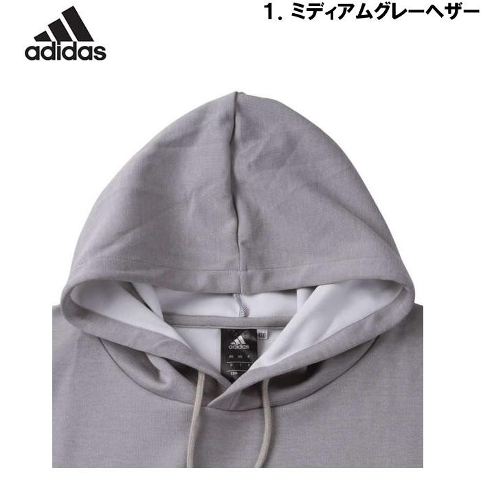 大きいサイズ メンズ adidas スウェット プル パーカー（メーカー取寄）アディダス 2L 3L 4L 5L 6L 7L スエット ルームウェア 部屋着 キングサイズ ビッグサイズ | adidas | 09
