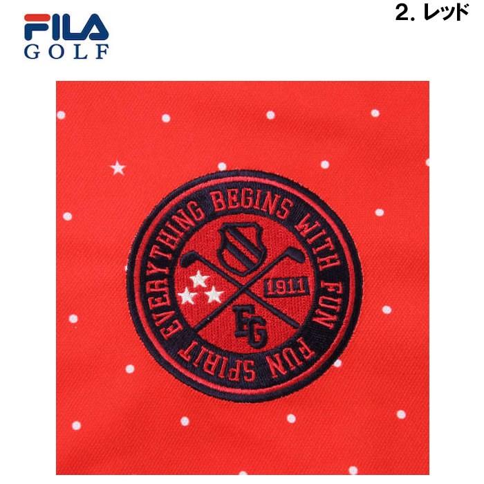 （本州四国九州送料無料）大きいサイズ メンズ FILA GOLF-ドット柄 半袖 ポロシャツ（メーカー取寄）(フィラゴルフ)/3L/4L/5L/6L/ゴルフ ポロ | FILA GOLF | 12