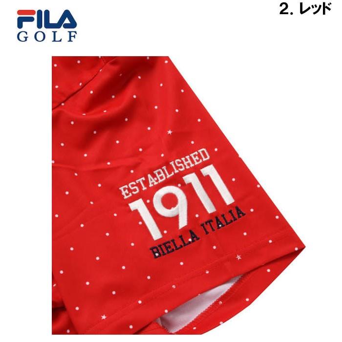 （本州四国九州送料無料）大きいサイズ メンズ FILA GOLF-ドット柄 半袖 ポロシャツ（メーカー取寄）(フィラゴルフ)/3L/4L/5L/6L/ゴルフ ポロ | FILA GOLF | 13