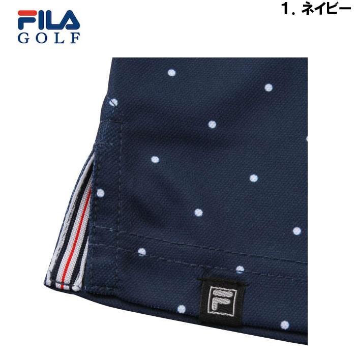 （本州四国九州送料無料）大きいサイズ メンズ FILA GOLF-ドット柄 半袖 ポロシャツ（メーカー取寄）(フィラゴルフ)/3L/4L/5L/6L/ゴルフ ポロ | FILA GOLF | 08