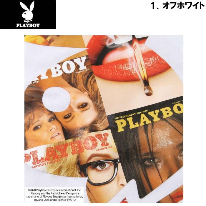 大きいサイズ メンズ PLAYBOY-プリント半袖Tシャツ（メーカー取寄）/3L/4L/5L/6L/8L プレイボーイ | PLAYBOY | 05