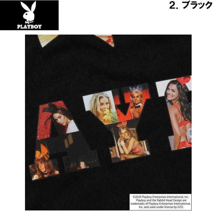 大きいサイズ メンズ PLAYBOY-プリント半袖Tシャツ（メーカー取寄）/3L/4L/5L/6L/8L プレイボーイ | PLAYBOY | 09