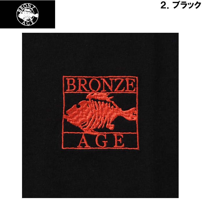 大きいサイズ メンズ BRONZE AGE-刺しゅう&プリント半袖Tシャツ（メーカー取寄）ブロンズエイジ 3L 4L 5L 6L 8L | BRONZE AGE | 18
