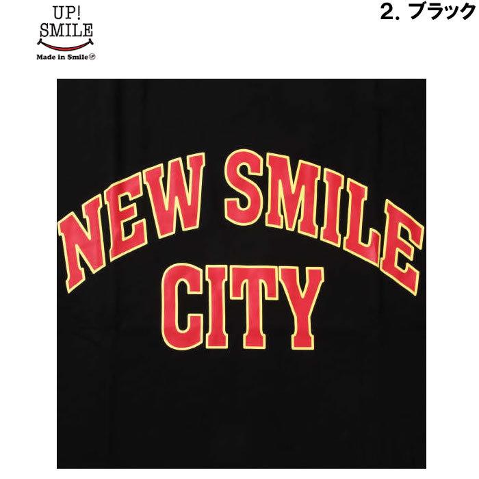 大きいサイズ メンズ UP!SMILE-クレイジー切替長袖Tシャツ（メーカー取