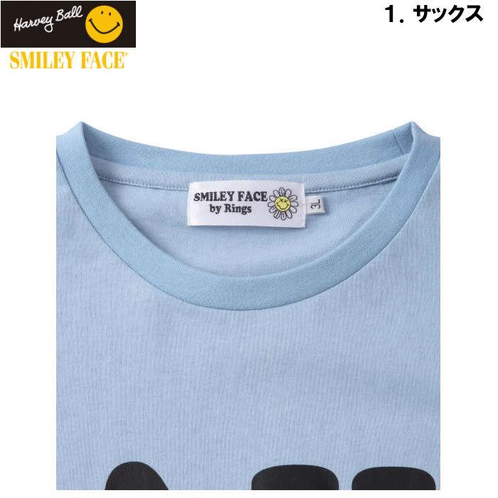 大きいサイズ メンズ SMILEY FACE-フラワースマイル半袖Tシャツ（メーカー取寄）スマイリーフェイス 3L 4L 5L 6L | SMILEY FACE | 09
