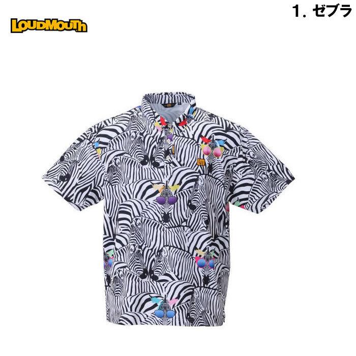 LOUDMOUTH プレミアム鹿の子半袖シャツ tl9